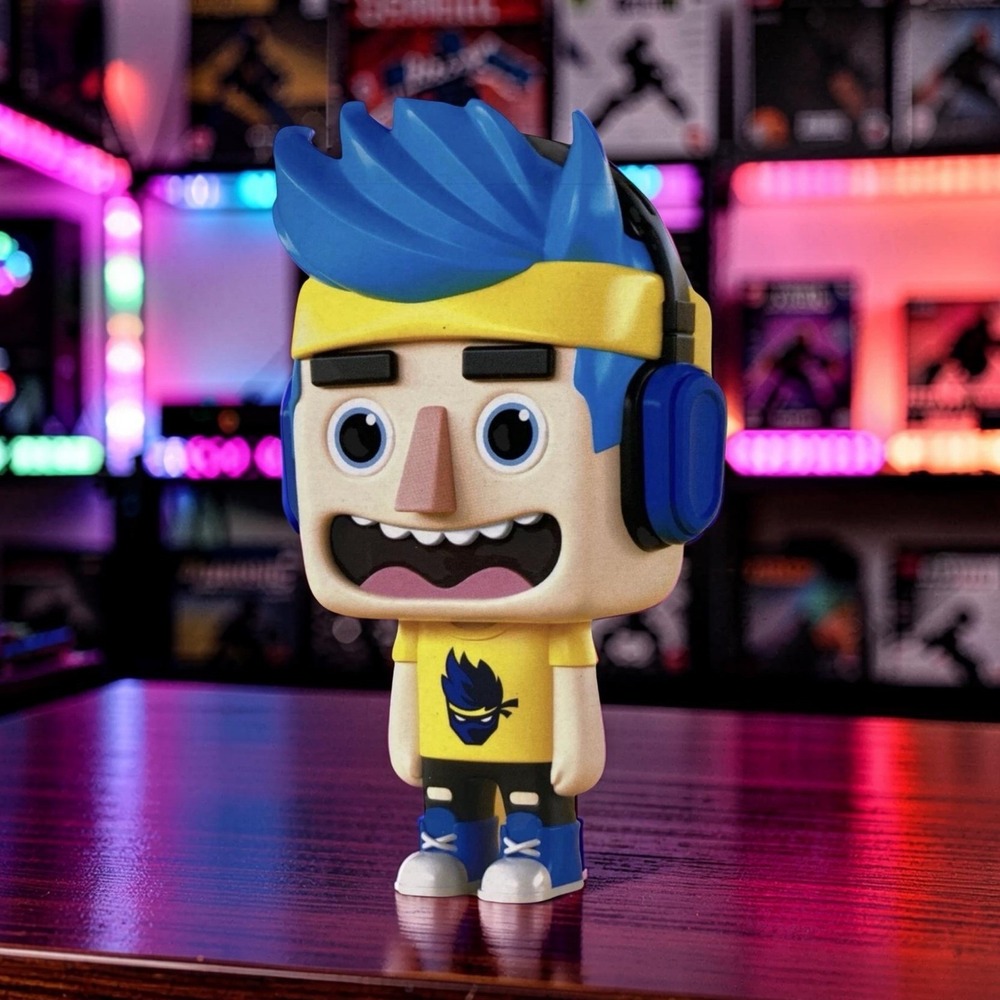 LAMO 5" Gamer AR Vinyl Figure - Legacy Gamers Ninja [NJ01] FACTORY SEALED NIB